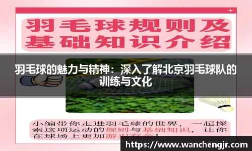 羽毛球的魅力与精神：深入了解北京羽毛球队的训练与文化